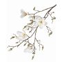 Künstlicher Magnolienzweig LORA, creme, 110cm, Ø10-12cm