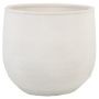 Keramik Übertopf, creme, 32cm, Ø34cm