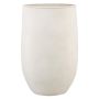 Keramik Vase, creme, 50cm, Ø32cm