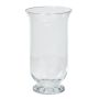 Glas Tischlicht LEA OCEAN, transparent, 25cm, Ø15cm