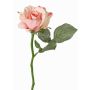Künstliche Rose ELLI, rosa, 30cm, Ø6,5cm