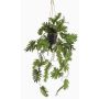 Kunstpflanze Philodendron Selloum Blumenampel URCO, Dekotopf, 80cm