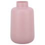 Blumenvase Glas VERMYN, rosa-matt, 30cm, Ø20cm