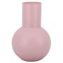Blumenvase Glas ORBIS, rosa-matt, 24cm, Ø20cm