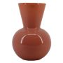 Blumenvase Glas VANTRA, altrosa, 40cm, Ø30cm