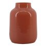 Blumenvase Glas VERMYN, altrosa, 20cm, Ø15cm