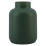 Blumenvase Glas VERMYN, grün-matt, 20cm, Ø15cm