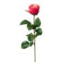 Dekoblume Rose NORLAN, pink-pfirsich, 70cm, Ø8cm