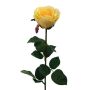 Dekoblume Rose NORLAN, gelb, 70cm, Ø8cm