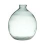 Ballonvase JOHANNAH, recycelt, klar, 55cm, Ø46cm, 54L