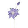 Kunstblume Clematis STAVLER, blau, 45cm