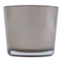 Pflanztopf ALENA METALLIC, silber metallic, 12,5cm, Ø14,5cm