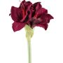 Plastikblume Amaryllis LIKONE, rubinrot, 50cm
