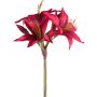 Künstliche Blume Gartenamaryllis KLURME, rot, 75cm