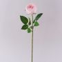 Künstliche Kohl-Rose MARNUK, hellrosa, 60cm, Ø9cm