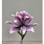 Kunststoffschaum Kamelie SINDAKLY, violett-creme, 80cm