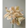 Künstliche Amaryllis SARNUK, creme-aprikose, 80cm