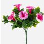 Künstliche Blume Petunie FINVON auf Steckstab, crossdoor, rosa, 27cm