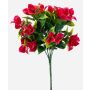 Künstliche Blume Bougainvillea SOLTRE auf Steckstab, crossdoor, rot, 30cm