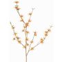 Künstlicher Zaubernuss Zweig XYLA, Blüten, orange-gelb, 120cm, Ø5cm 
