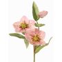 Künstlicher Zweig Christrose SUNMYN, rosa, 55cm, Ø8-10cm