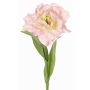 Künstliche Papageien Tulpe STEFANIE, hellrosa-gelb, 65cm, Ø14cm