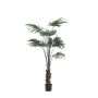 Kunstpalme Rundblättrige Schirmpalme SIRRAH, grün, 150cm