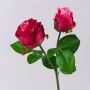 Künstliche Blume Rose RENATUS, pink-rosa, 45cm, Ø6-8cm