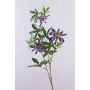 Deko Passionsblume JULANDA, lila-weiß, 95cm, Ø11cm