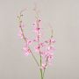 Kunstblumen Zweig Cymbidium Orchidee MONDEGO, rosa-pink, 95cm, Ø4-7cm