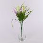 Künstlicher Blumenstrauß SIVIKELO, Maiglöckchen, Lavendel, Steckstab, violett-weiß, 40cm