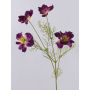 Deko Blumenzweig Schmuckkörbchen PRESTIOSA, violett-grün, 75cm, Ø6-11cm
