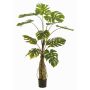 Kunstpflanze Philodendron monstera deliciosa KORVEX, Luftwurzeln, 150cm
