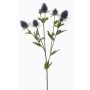 Künstlicher Zweig Edeldistel JESSAMINE, blau, 70cm, Ø2-4cm