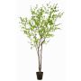 Kunstbaum Kapuzinerkresse NEVKAR im Dekotopf, Kunststämme, grün, 300cm