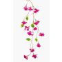 Künstlicher Zweig Bougainvillea NEMOR mit Blüten, violett, 110cm