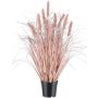 Fake Gras Lampenputzergras PLAVE mit Rispen, rosa, 60cm