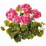 Künstliche Geranie MALINA auf Steckstab, crossdoor, rosa-pink, 40cm