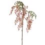 Ebereschen Zweig künstlich JANNAH mit Früchten, rosa-grün, 85cm