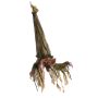 Halloween Dekoration Fledermaus Vampir PUTZI mit Bewegungs- Soundfunktion, 95cm