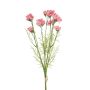 Kunstblumenstrauß Margeriten Bund DIBARA, rosa, 40cm