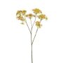 Kunst Dill Zweig BISARA, gelb, 60cm