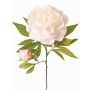 Pfingstrose künstlich WARDUAN, Eco Collection, weiß, 65cm, Ø15cm