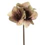 Künstliche Amaryllis SARDUAN, grün-rosa, 65cm, Ø10cm
