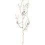 Deko Haselnusszweig Zweig VIGROX mit Diamanten, gold, 60cm
