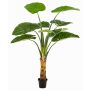 Kunst Pflanze Alocasia Calidora NICAS, Dekotopf, grün, 160cm
