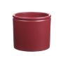 Keramik Pflanztopf ALCHIBA, rot-matt, 21,5cm, Ø23,3cm