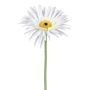 Dekoblume Gerbera FELISY, weiß, 65cm