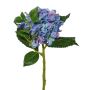 Künstliche Blume Hortensie VOSTE, blau-lila, 45cm, Ø16cm