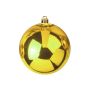 Christbaum Kugel TEODORA, glänzend gold, Ø30cm
